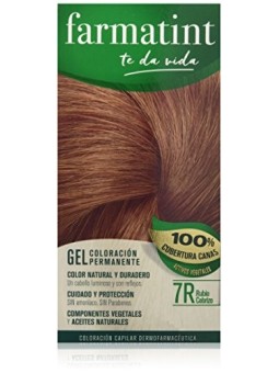 Farmatint GEL colorazione permanente 7rrubio rame 5 unit unisex