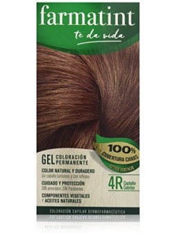 Farmatint GEL colorazione permanente 4rcastano rame 5 unit unisex