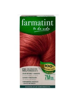 Farmatint GEL colore permanente 7mrubio mogano 5 unit unisex