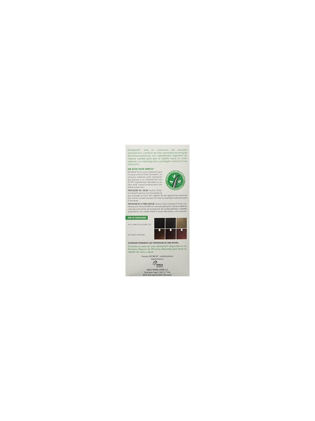 Farmatint GEL colore permanente 5mcastao chiaro mogano 5 unit unisex
