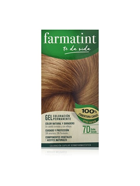 Farmatint GEL colorazione permanente 7drubio dorato 5 unit unisex