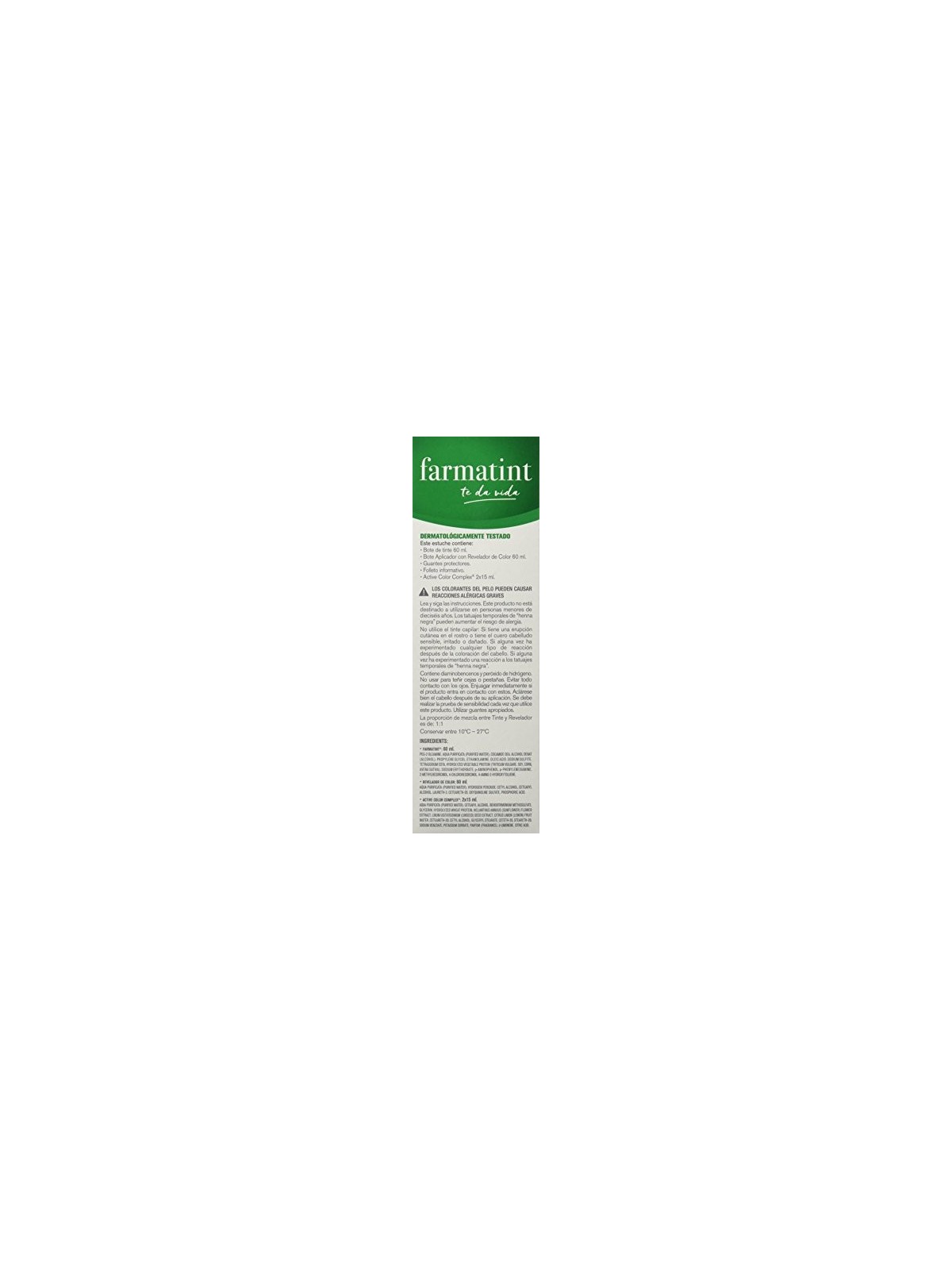 Farmatint GEL colorazione permanente 7drubio dorato 5 unit unisex