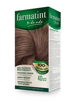Farmatint FARMATINT GEL colorazione permanente 4dcastano dorato 5 unita unisex