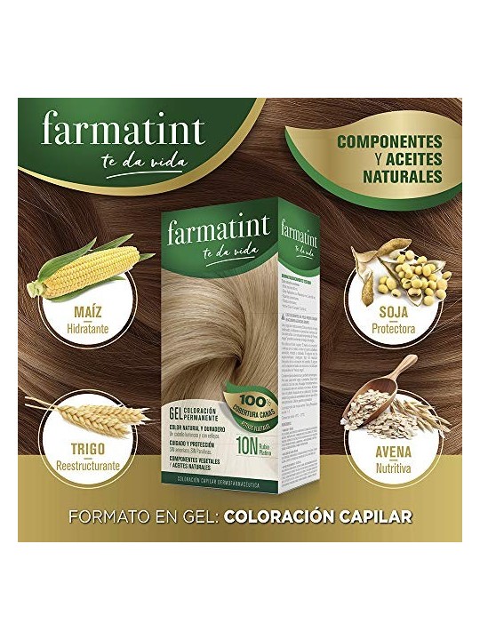 Farmatint FARMATINT GEL colorazione permanente 10n-rubio platino