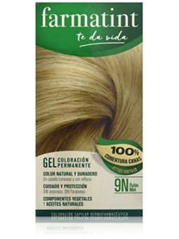 Farmatint FARMATINT GEL colore permanente 9nbiondo miele 5 unit unisex