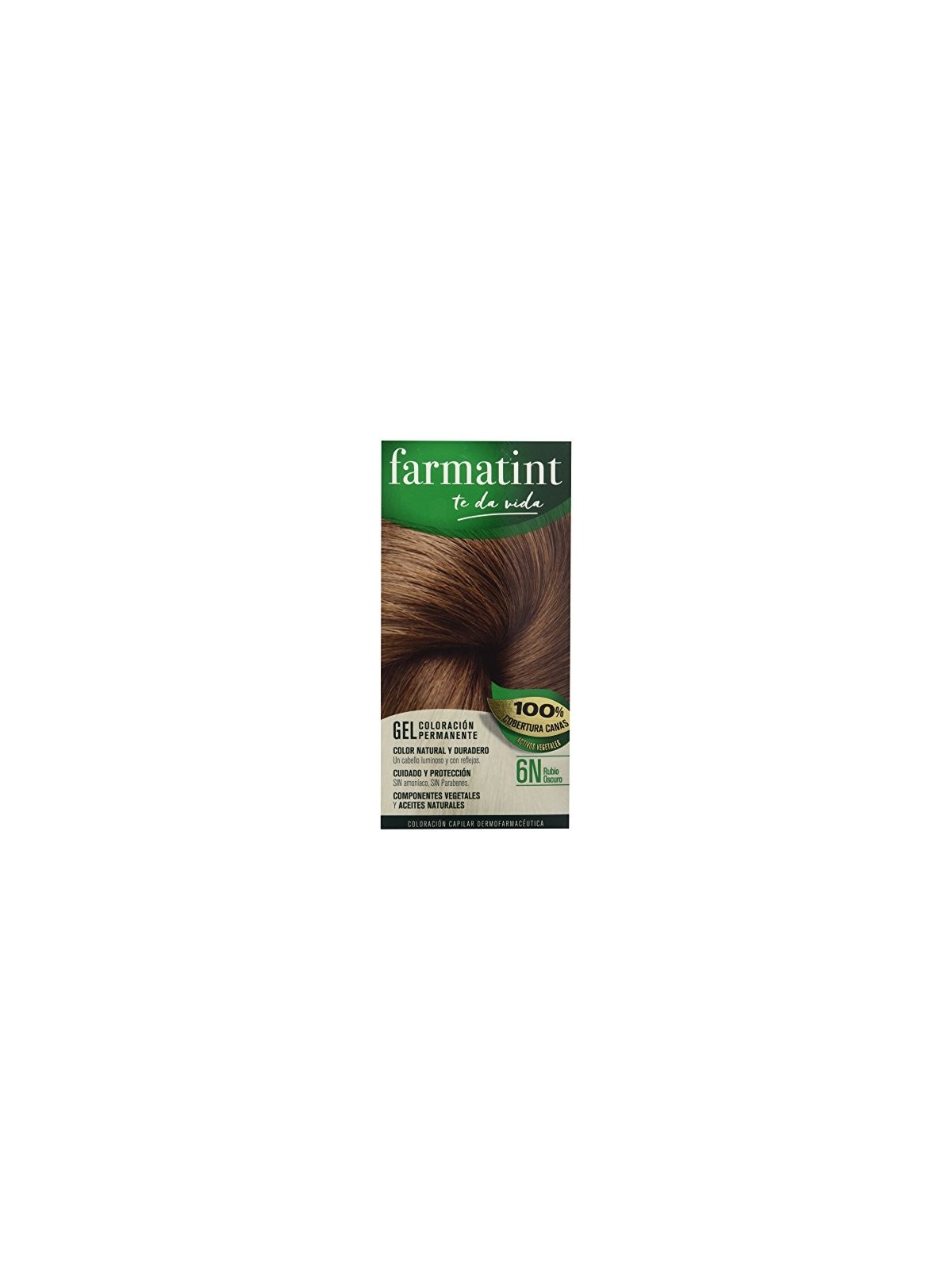 Farmatint GEL colorazione permanente 6nrubio scuro 5 unit unisex