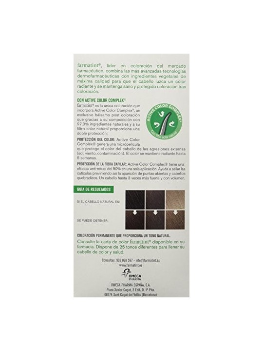 Farmatint GEL colorazione permanente 6nrubio scuro 5 unit unisex