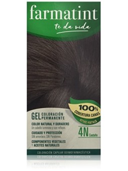 Farmatint GEL colorazione permanente 4ncastano 5 unit unisex