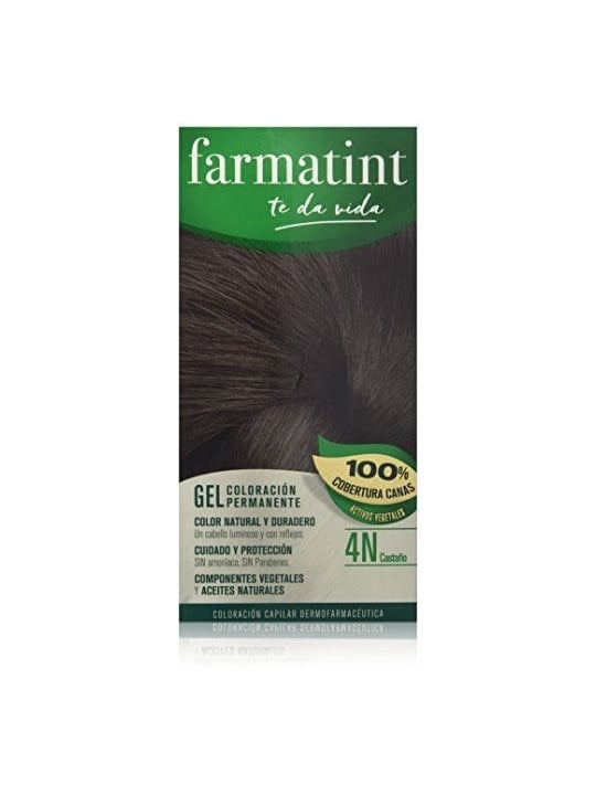 Farmatint GEL colorazione permanente 4ncastano 5 unit unisex