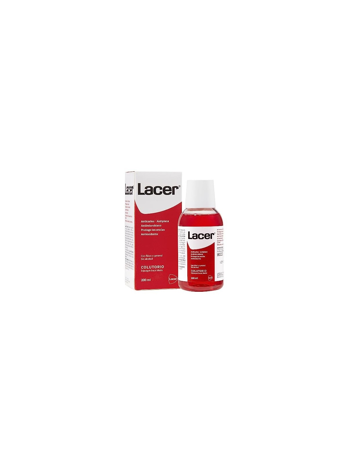 Lacer COLUTORIO risciacquo orale quotidiano 200ml unisex