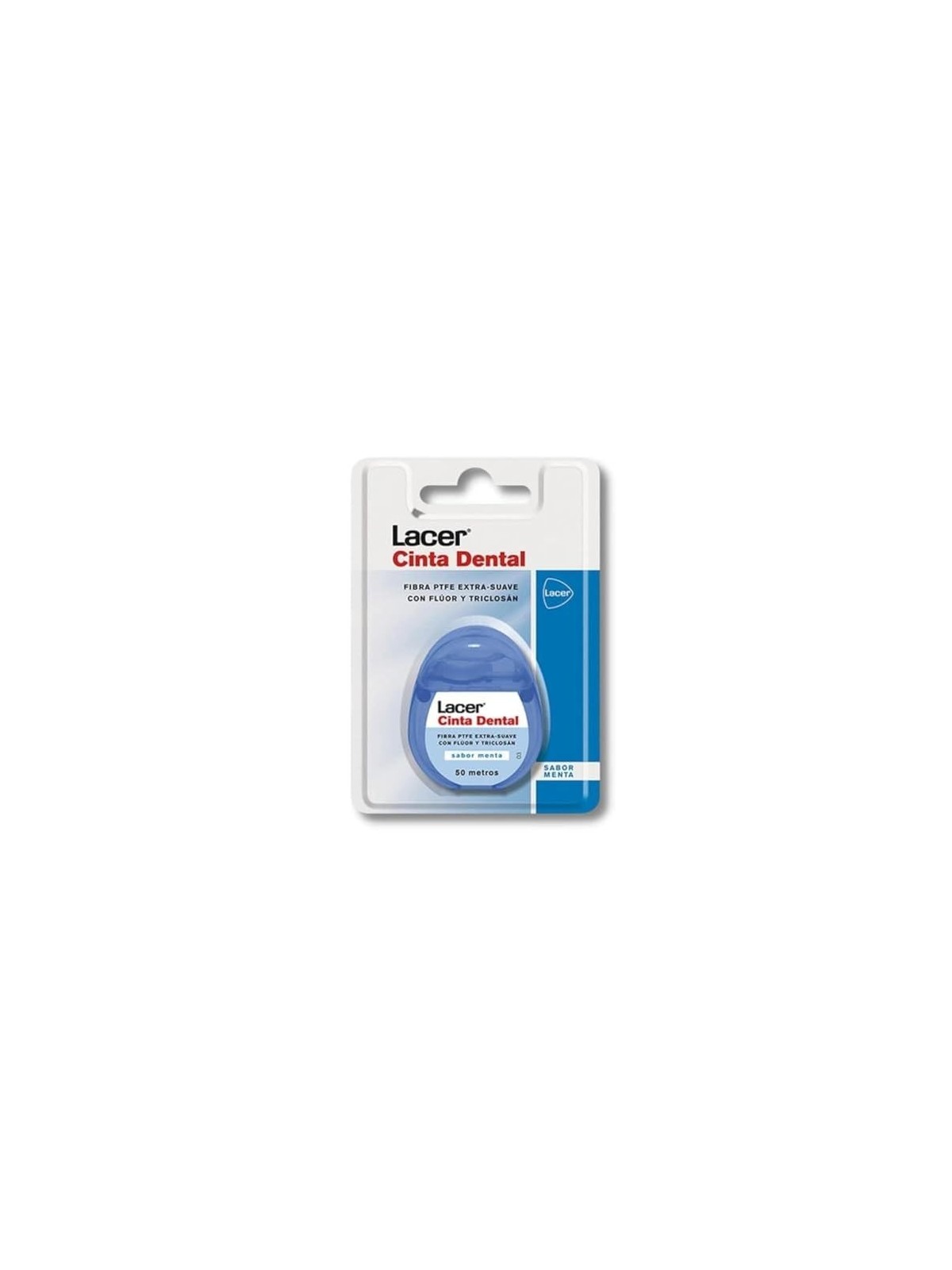 Cinta dentale PTFE menta 50m Lacer