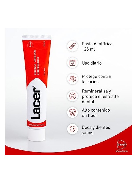 Lacer PASTA DENTIFRICA 125ml unisex