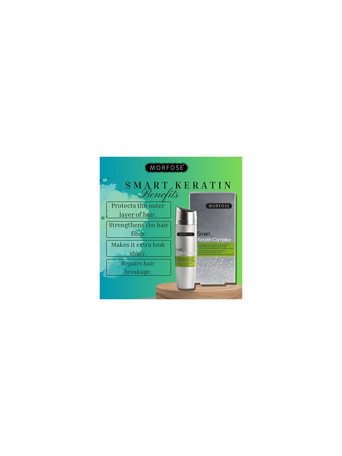Olio di cheratina per capelli MORFOSE Smart Keratin Complex