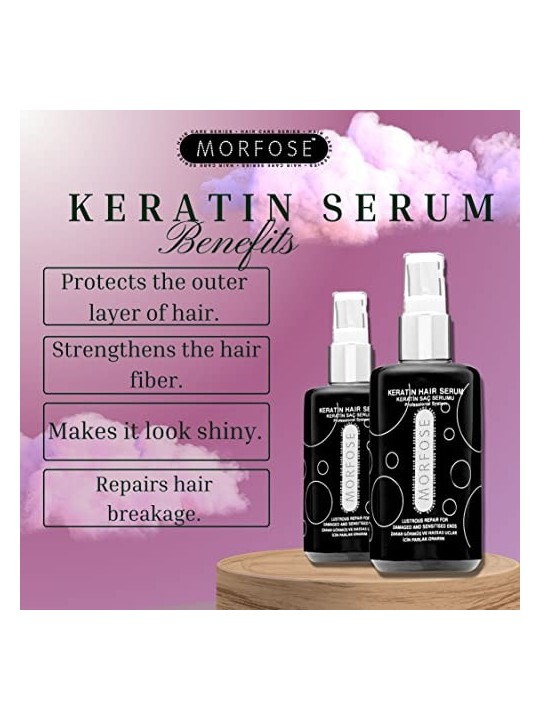 Keratin Hair Serum siero per capelli alla cheratina 75ml