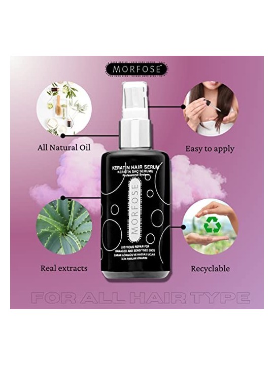 Keratin Hair Serum siero per capelli alla cheratina 75ml