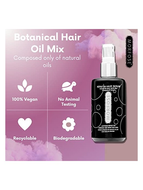 Keratin Hair Serum siero per capelli alla cheratina 75ml