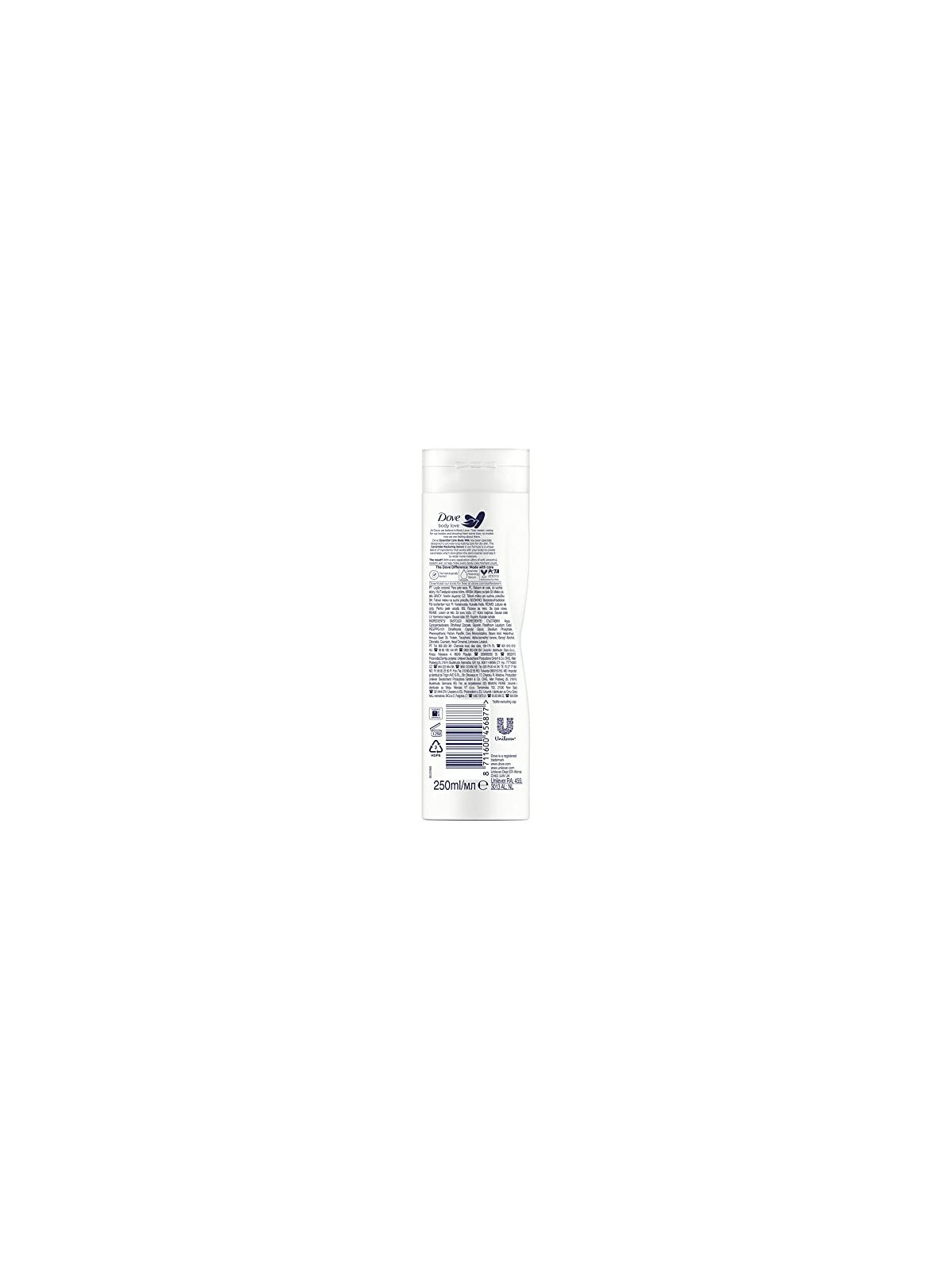 Dove Latte Corpo Nutriente Essenziale donna 250ml