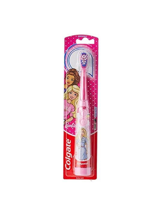 Colgate Spazzolino da denti alimentato a batteria Barbie per bambini extra morbido donna 1 unit 