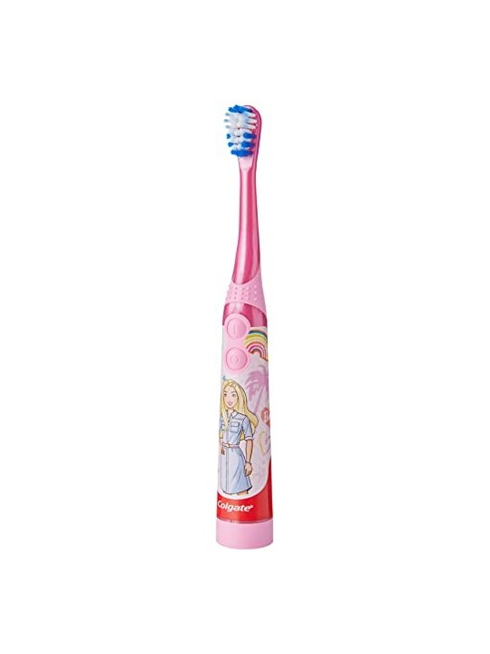 Colgate Spazzolino da denti alimentato a batteria Barbie per bambini extra morbido donna 1 unit 