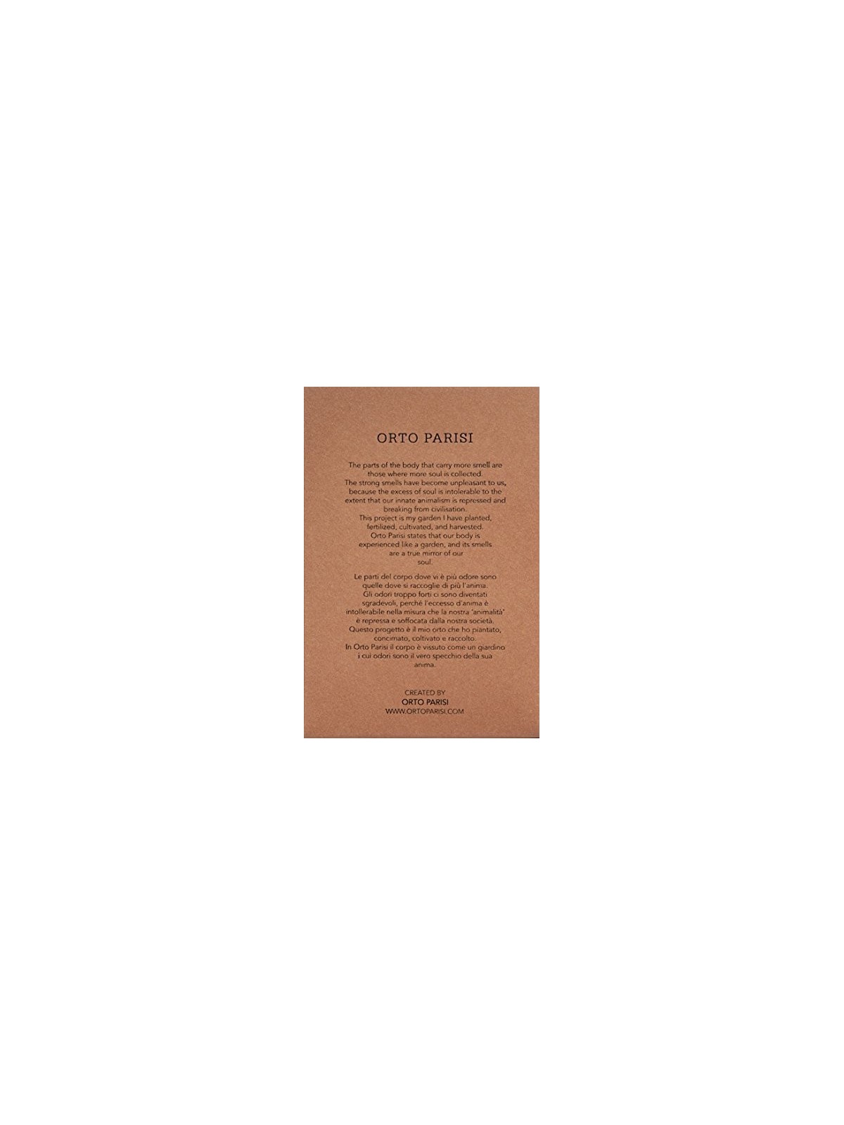 Orto Parisi Seminalis eau de parfum unisex 50ml