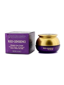 Crema antirughe al Ginseng Rosso BERGAMO 50ml