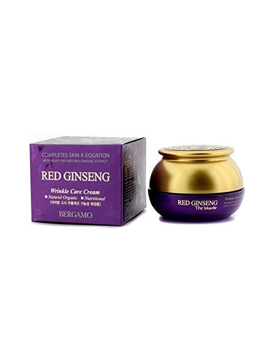 Crema antirughe al Ginseng Rosso BERGAMO 50ml