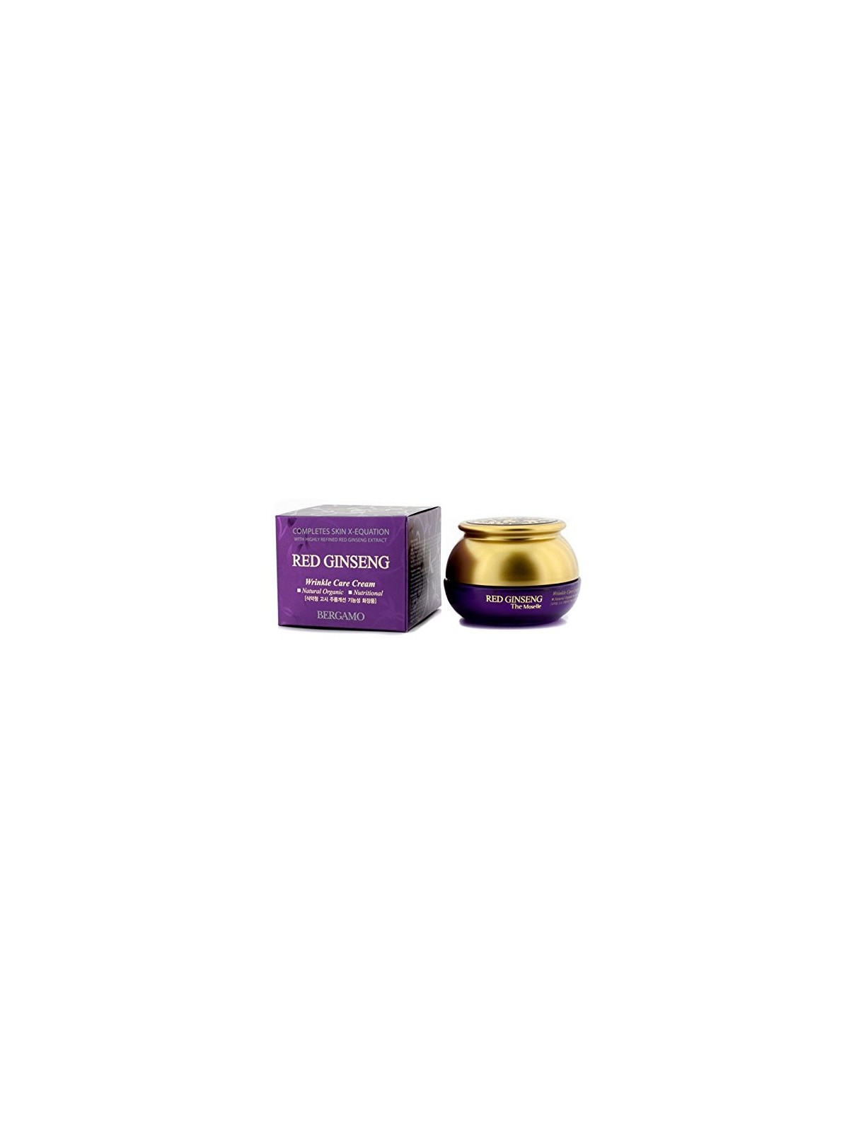 Crema antirughe al Ginseng Rosso BERGAMO 50ml