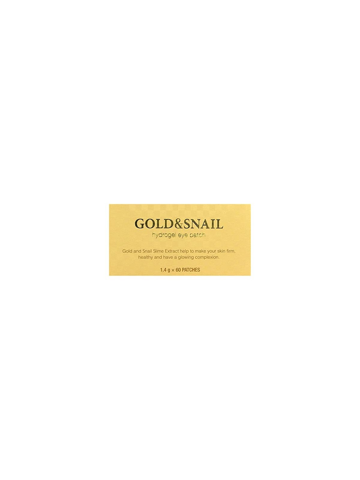PETITFEE GoldSnail Hydrogel Eye Patch