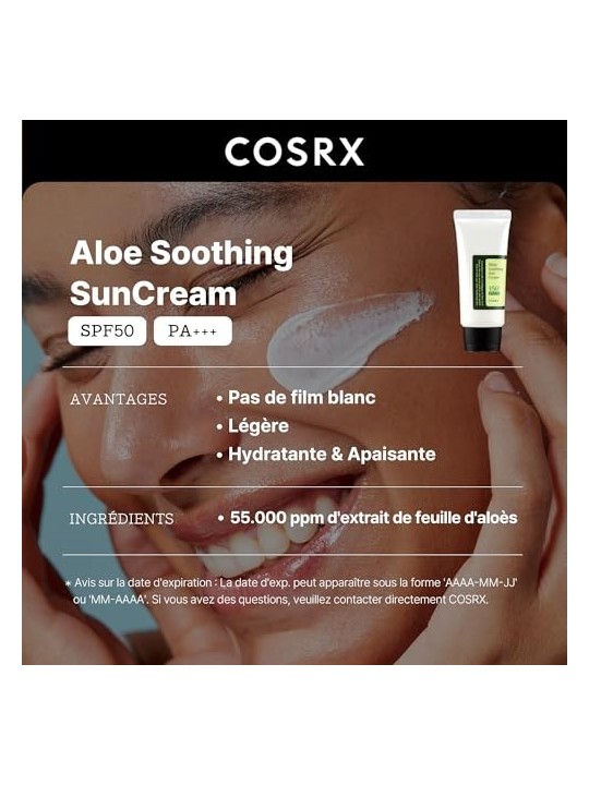 Cosrx Aloe Soothing Sun Cream SPF50 PAï¿½
