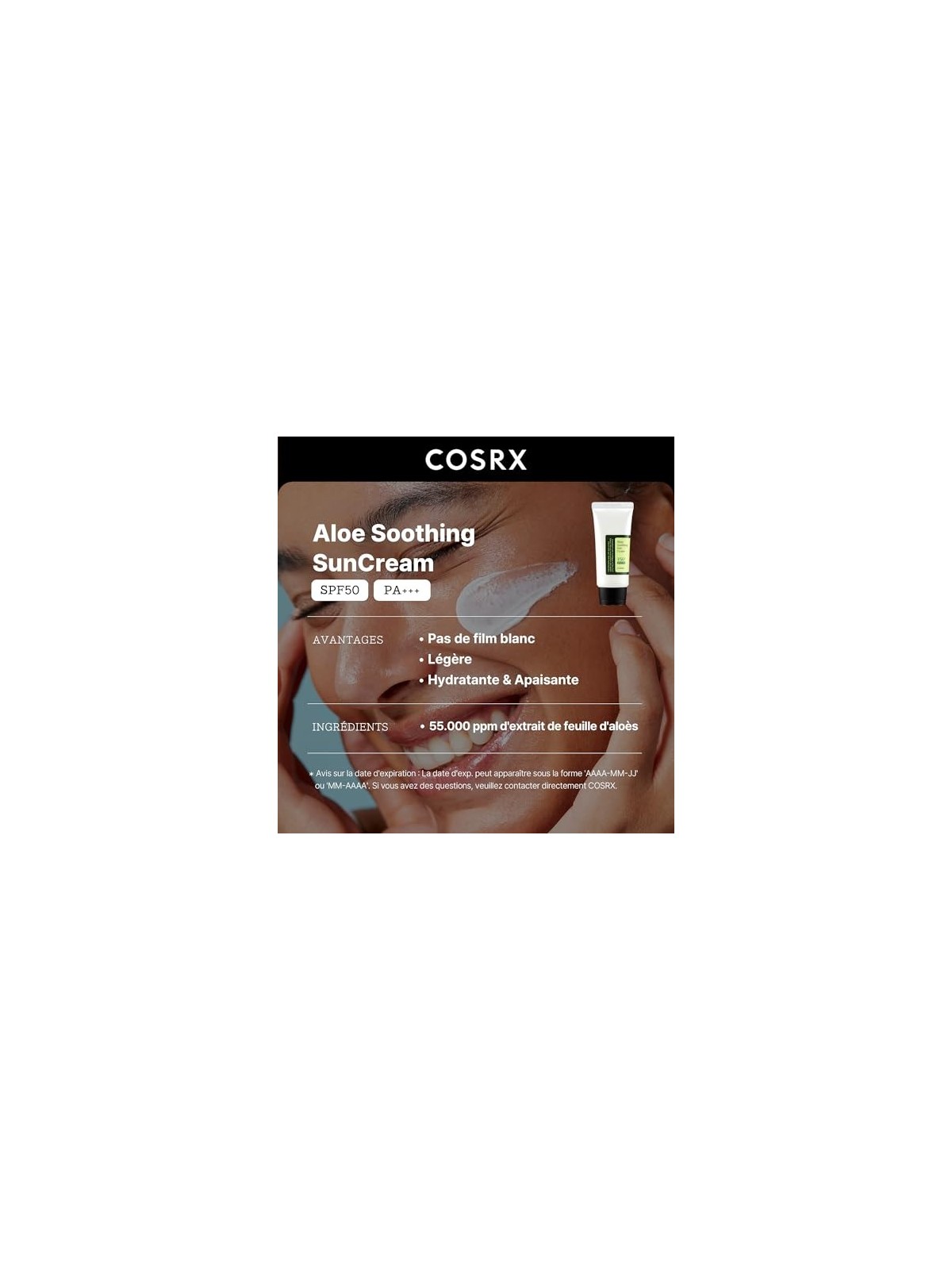 Cosrx Aloe Soothing Sun Cream SPF50 PAï¿½