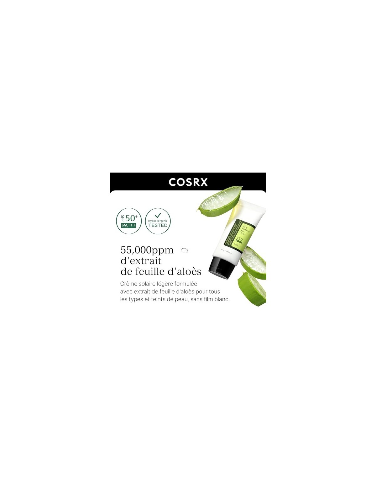 Cosrx Aloe Soothing Sun Cream SPF50 PAï¿½