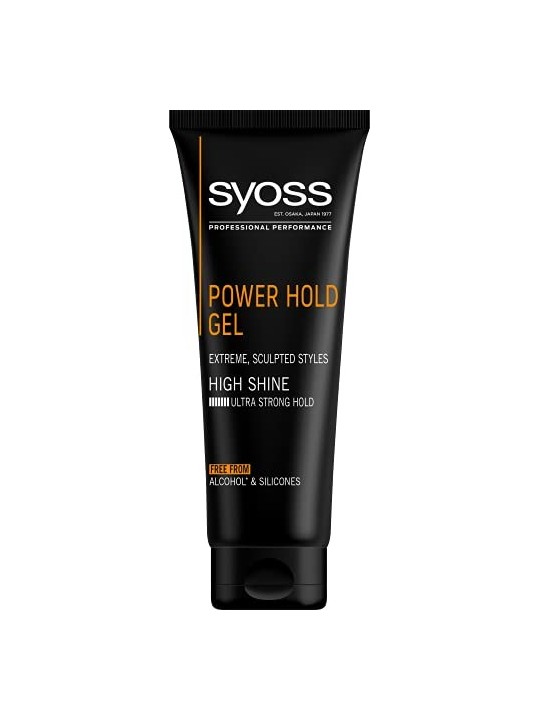 Syoss Gel per capelli per uomo Power Hold 5 Gel modellante 250ml Uomo