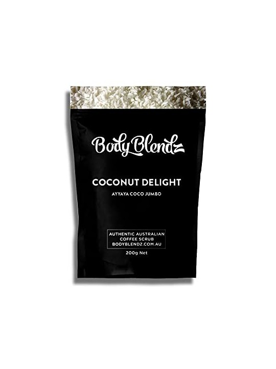 Scrub corpo al caffï¿½ï¿½ con aroma di noce di cocco