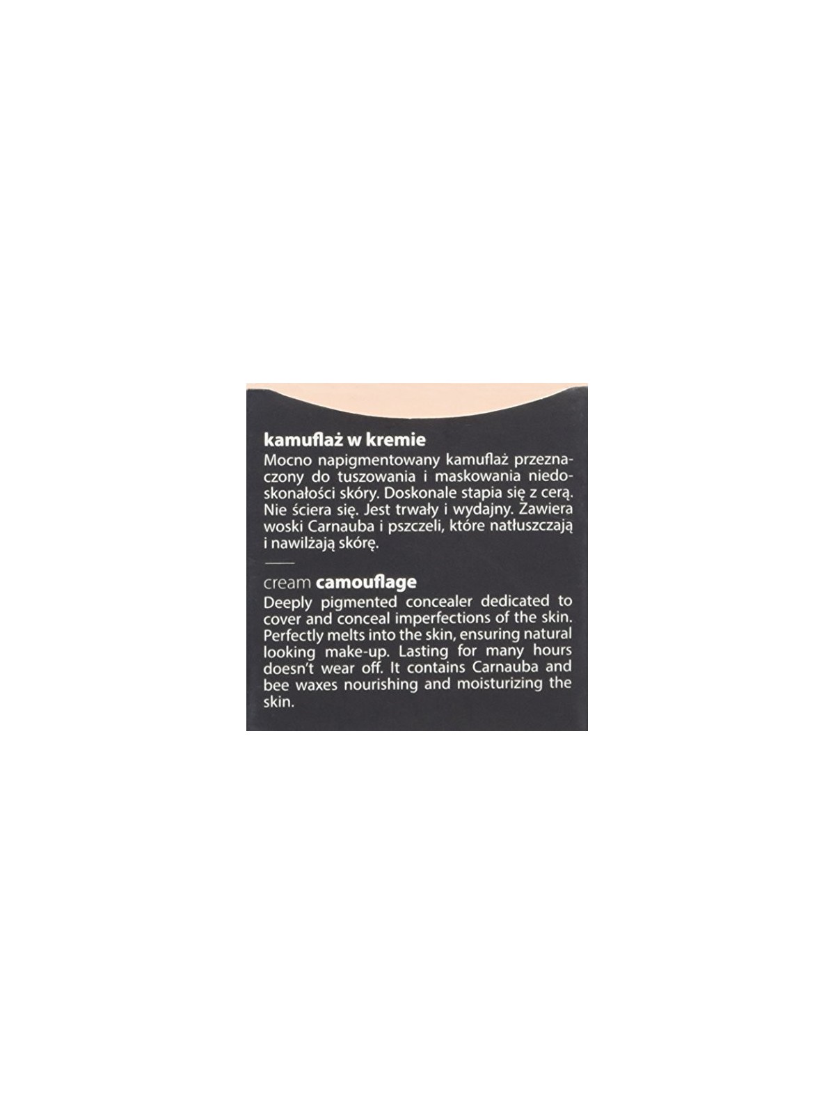Paese COVER KAMOUFLAGE crema 20 donna