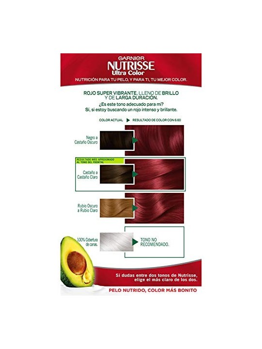 Garnier NUTRISSE 660rouge vibrant 3 unit unisex