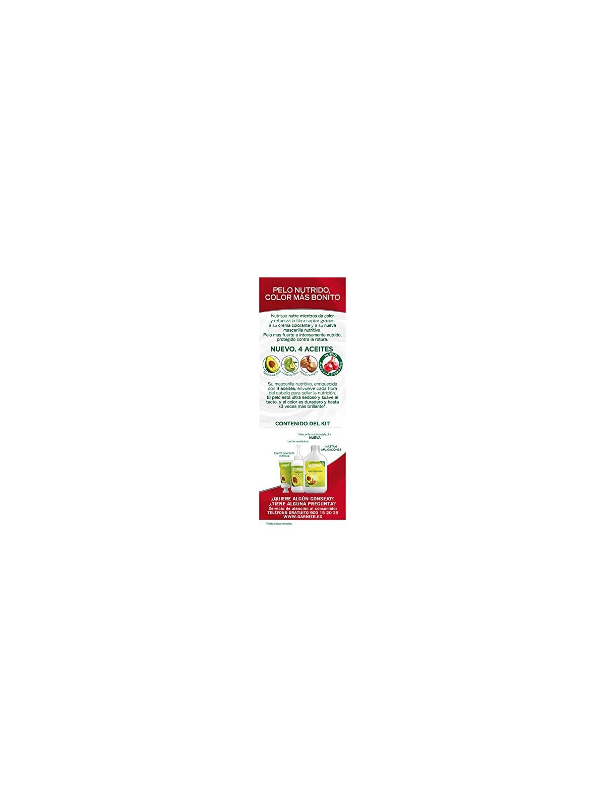 Garnier NUTRISSE 660rouge vibrant 3 unit unisex