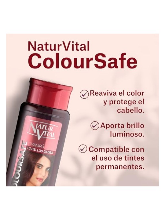 Natur Vital SHAMPOO COLORE mogano 300ml donna