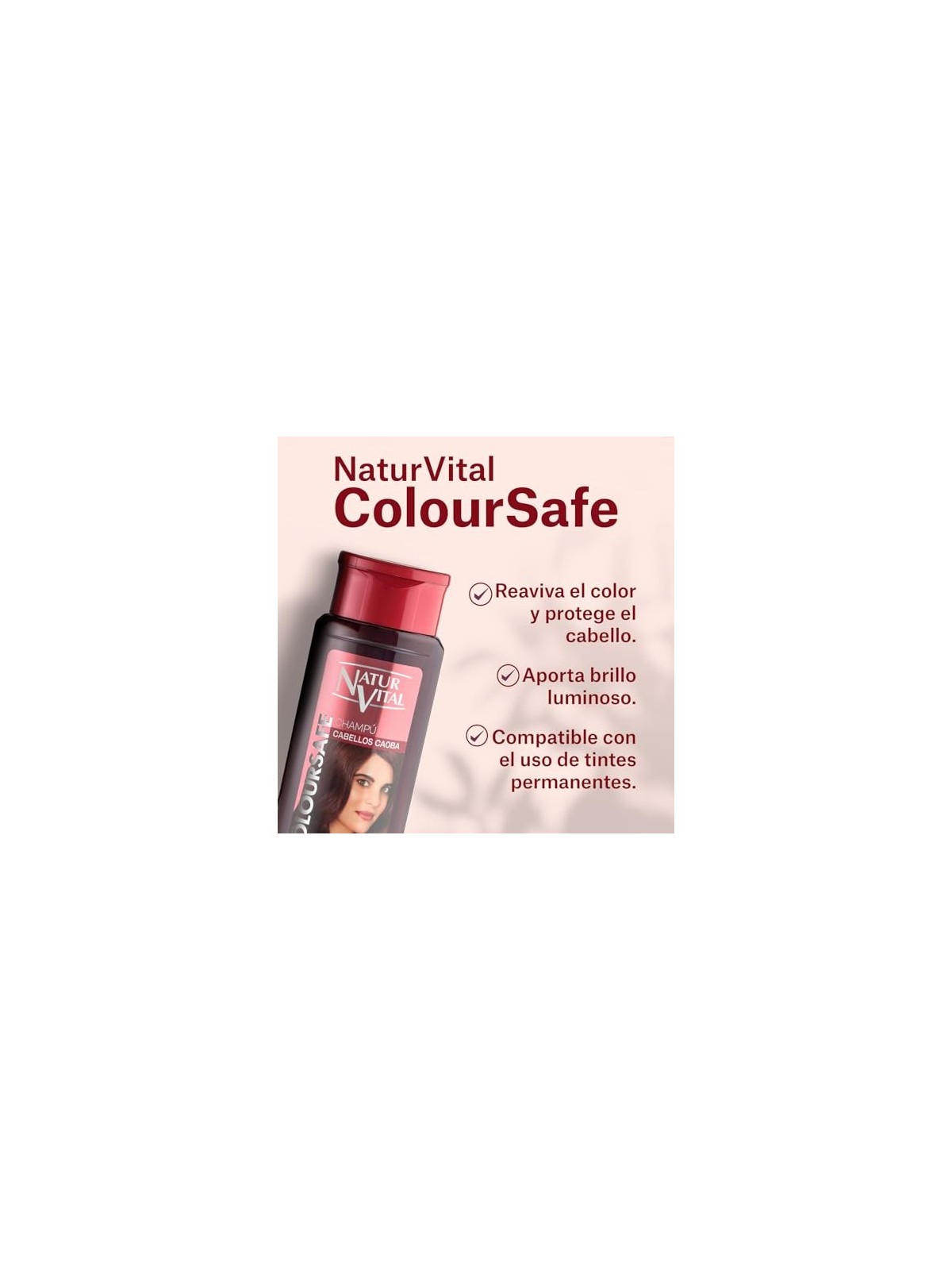 Natur Vital SHAMPOO COLORE mogano 300ml donna