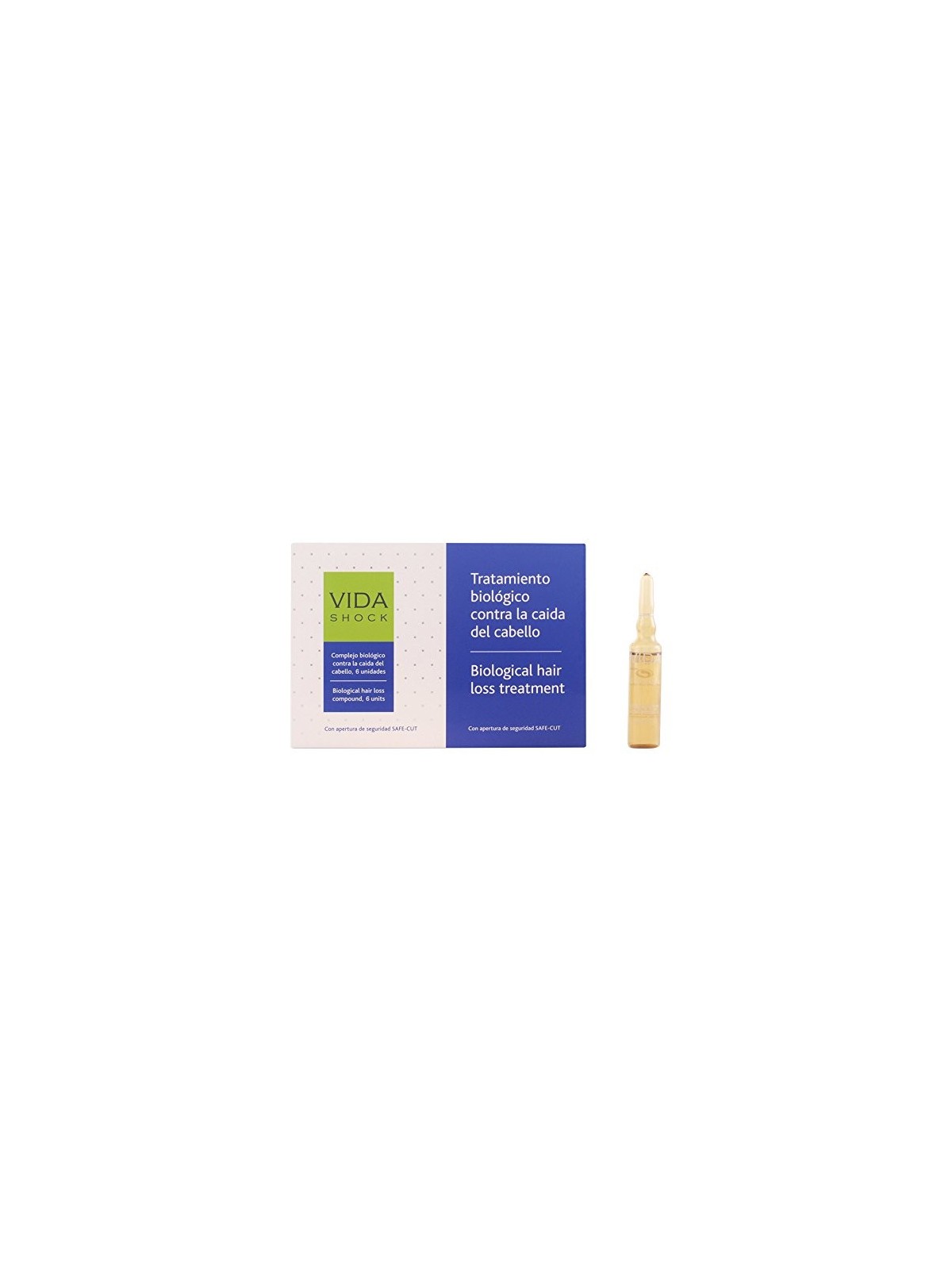 Anticaduta custodia 6 fiale x 10ml Luxana VIDA SHOCK unisex