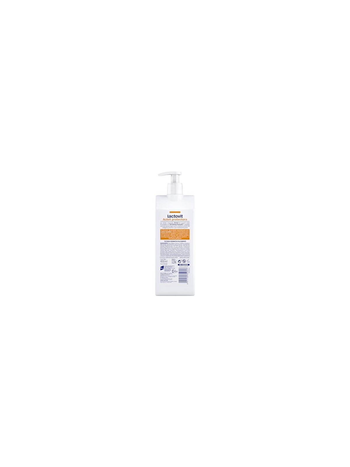 Lactovit ACTIVIT PROTECTOR latte corpo 400ml unisex