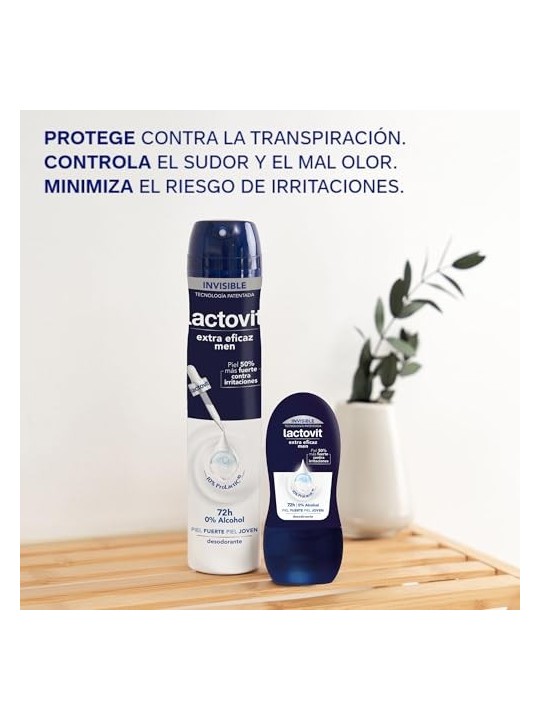 Spray deodorante invisibile antimacchie Lactovit 200ml