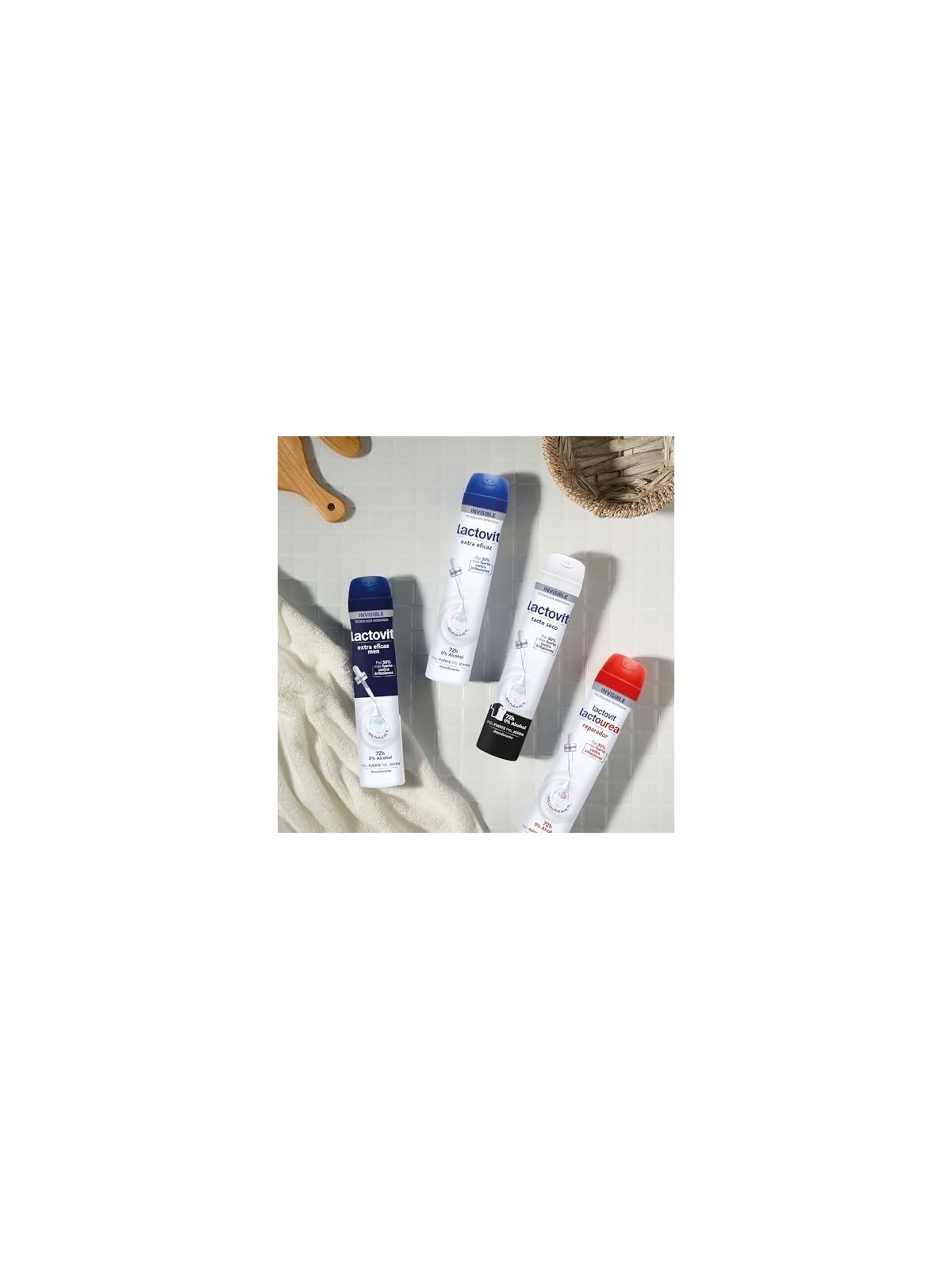 Spray deodorante invisibile antimacchie Lactovit 200ml
