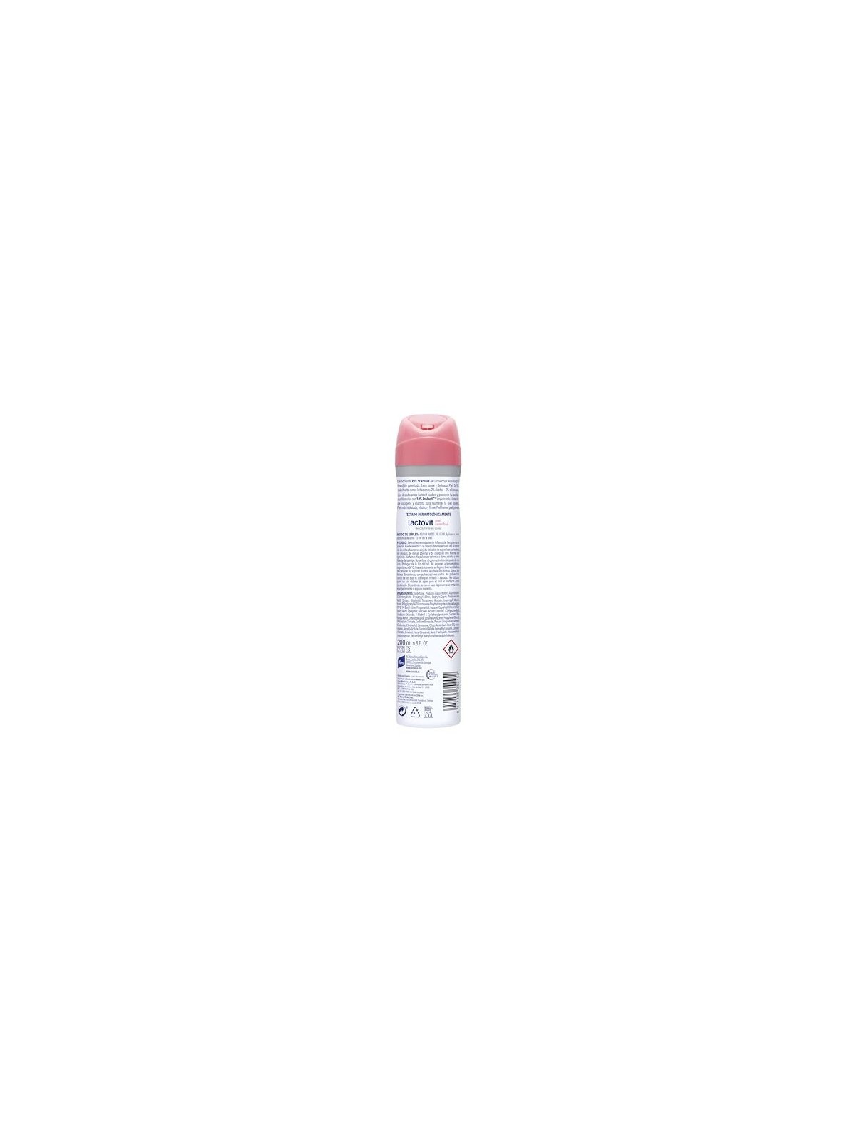 Deodorante spray Lactovit SENSITIVE 200ml unisex