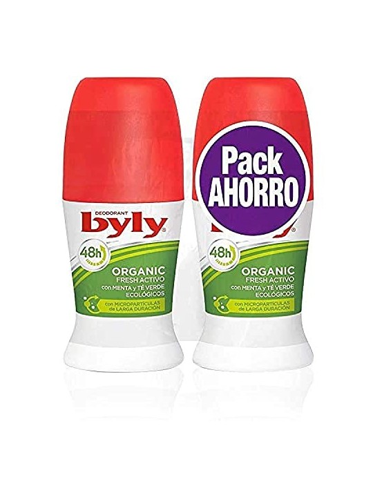 Deodorante Roll-On Byly ORGANIC EXTRA FRESH Unisex