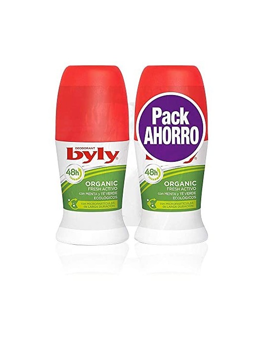 Deodorante Roll-On Byly ORGANIC EXTRA FRESH Unisex