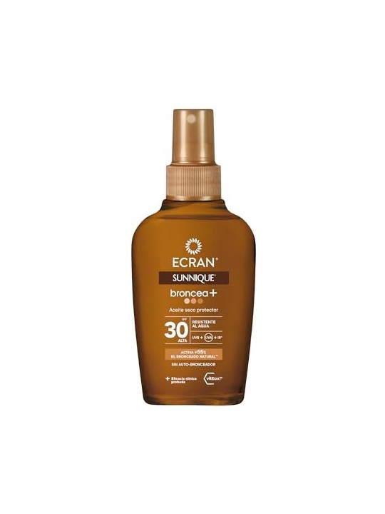 Ecran ECRAN SUNNIQUE BRONCEA olio spray SPF30 100ml unisex