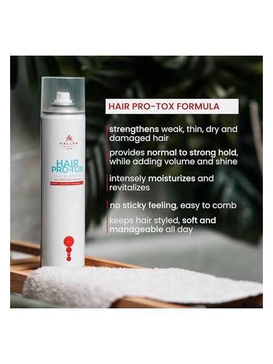 Kallos Spray KJMN ProTox per capelli donna 400ml
