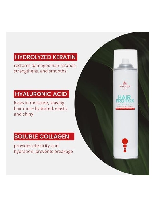 Kallos Spray KJMN ProTox per capelli donna 400ml
