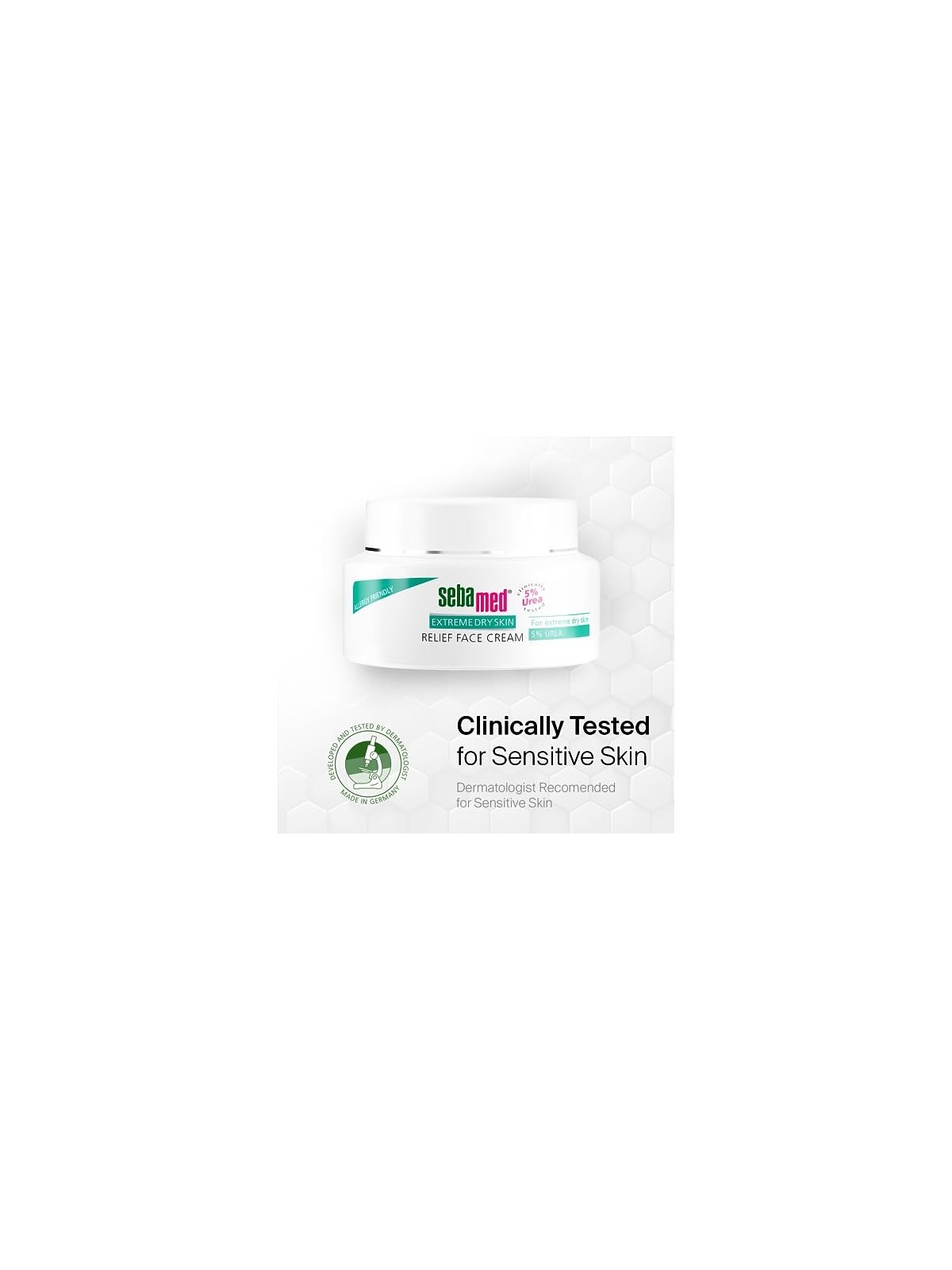 Crema viso con sollievo dallurea donna 50ml