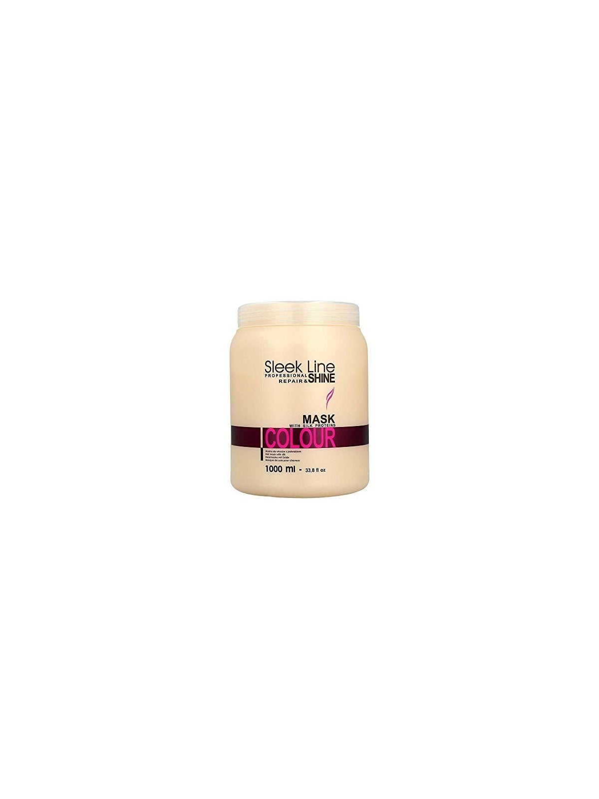 Maschera per Capelli Sleek Line Colore 1000ml